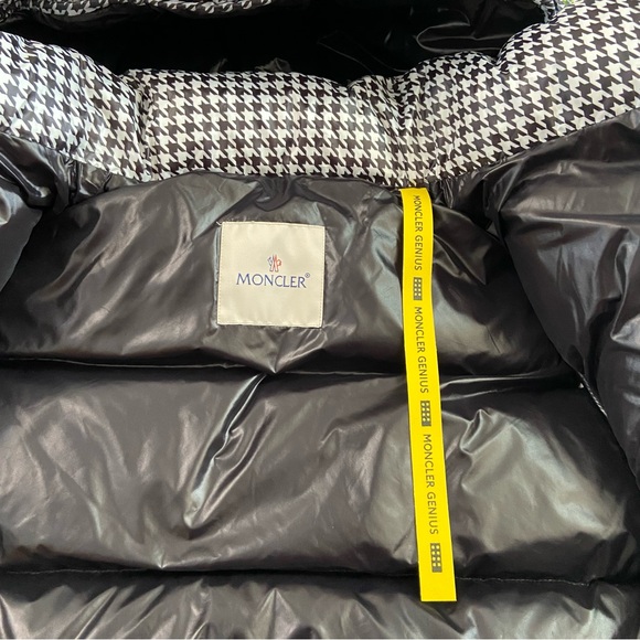 Moncler Genius x Fragment Houndstooth Down Jacket - Picture 5 of 10